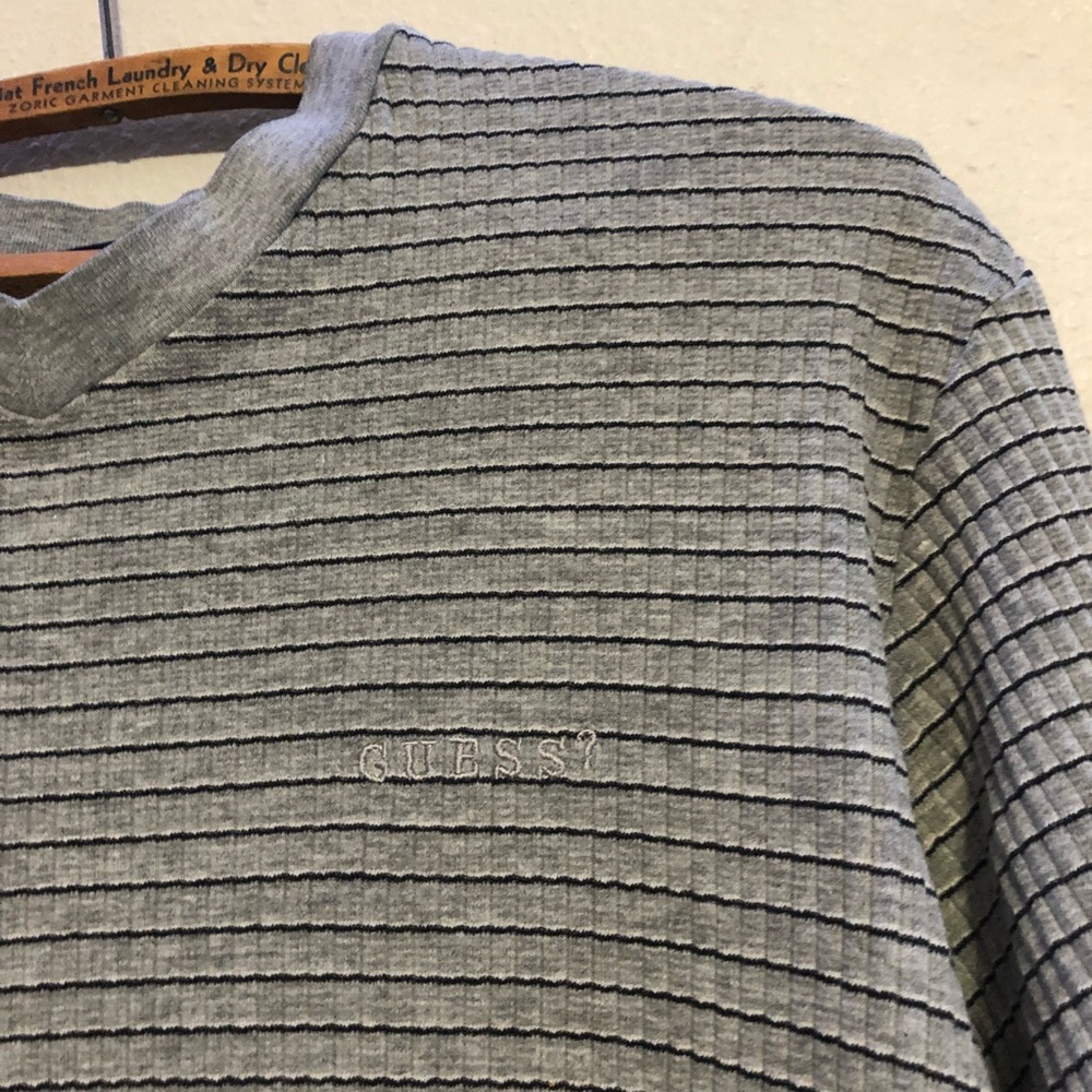 Vintage guess ribbed tshirt